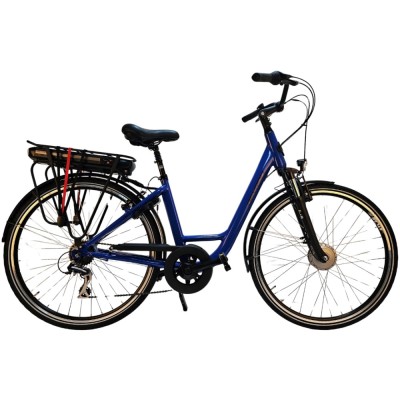 Bicicleta electrica Devron 28220 - 28 inch, M, Albastru Ultimate FactoryBikes foto