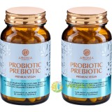 Pachet Premium Probiotic - Prebiotic Vegan 60cps+60cps