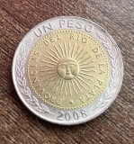 C50 - Moneda foarte veche - Argentina - 1 peso - 2008