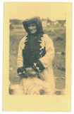 4138 - BANAT, Ethnic woman, Romania - old postcard - unused - 1937, Necirculata, Printata