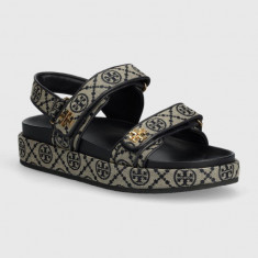 Tory Burch sandale Kira Sport Sandal femei, culoarea albastru marin, 155154.430