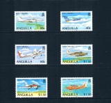 Anguilla 2006 - Avioane, aviație, transport, serie neuzata