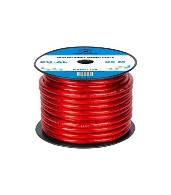 Cablu putere Profesional 4GA 10mm/21.15mm2 rosu Cupru-Aluminiu 1m Cabletech foto