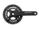 Pedalier Bicicleta Prowheel Fat Bike 28/40T, Brat 170mm, Ax Patrat, Otel, 64/104mm