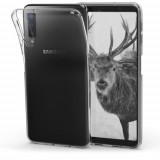 Husa pentru Samsung Galaxy A7 (2018), Silicon, Transparent, 46419.03, Carcasa