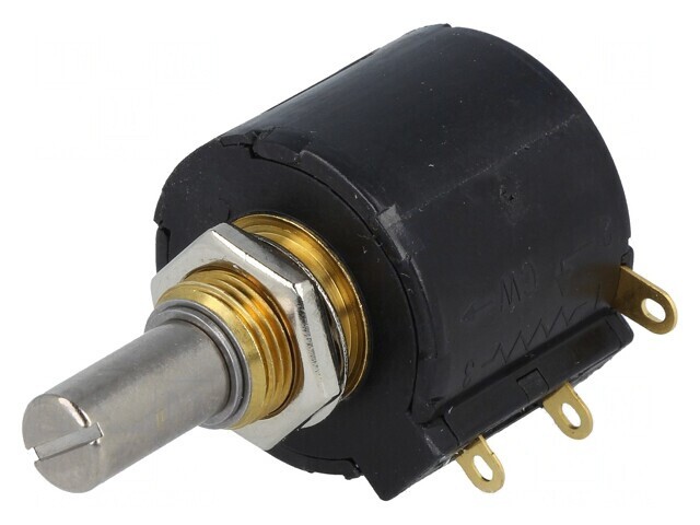 Potențiometru Multitură 10k&Omega; 2W &plusmn;3% Linear 6,35mm
