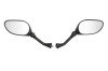Oglinzi Moto Negre M8 - Set Oglinzi Universal Scuter, ATV, Motocicletă