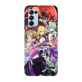 Husa compatibila cu Oppo A54 5G, Viceversa, model Fight Mode Sword Art Online, Silicon, TPU, Transparent, Carcasa