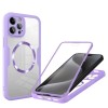 Husa pentru iPhone 15 Pro Max + Folie - Techsuit ColorVerse 360 MagSafe Series - Purple