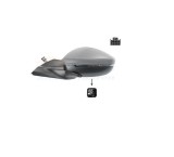 Oglinda usa exterioara PEUGEOT 2008/e-2008, 11.2019-01.2024, partea stanga, View Max, reglare electrica; grunduit; cu incalzire; sticla convexa; stic