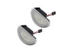 Set 2 buc lampa numar spate TOYOTA AYGO (AB1), 09.2005-08.2014, partea stanga, LED; TUNING,