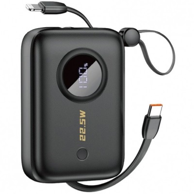 Baterie Externa Dudao K14, 10000mAh, 22.5W, QC + PD, 1 x USB-A - 1 x USB-C, Neagra foto