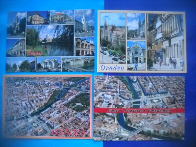 HOPCT LOT 2732 ORADEA -JUD BIHOR-4 CARTI POSTALE-NECIRCULATE foto