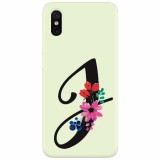 Husa silicon pentru Xiaomi Mi 8 Pro, Litera J