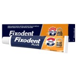 Crema adeziva Plus Strong Bite pentru proteza dentara completa si partiala, 57ml, Fixodent