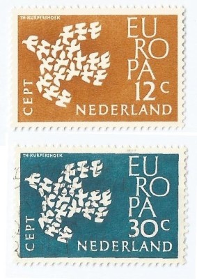 |Olanda, Europa CEPT, 1961, MNH foto