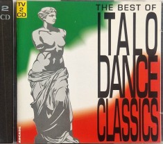 Various &lrm;&ndash; The Best Of Italo Dance Classics _ NM / NM dublu cd muzica italo disco _ Mint Rec, Germania, 1993