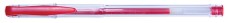 Pix Transparent Cu Gel, Varf 0.7mm, Office Products - Rosu foto