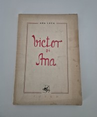Carte veche Ana Luca Victor si Ana Poem in 53 de cantece