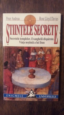 STIINTELE SECRETE- PETER ANDREAS foto