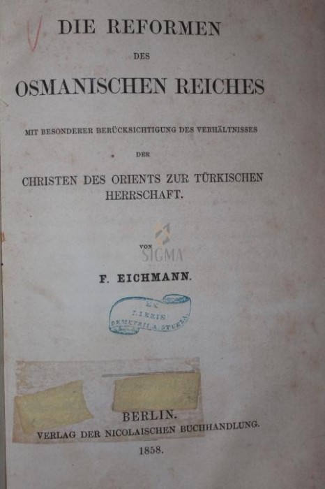 DIE REFORMEN DES OSMANISCHEN REICHES