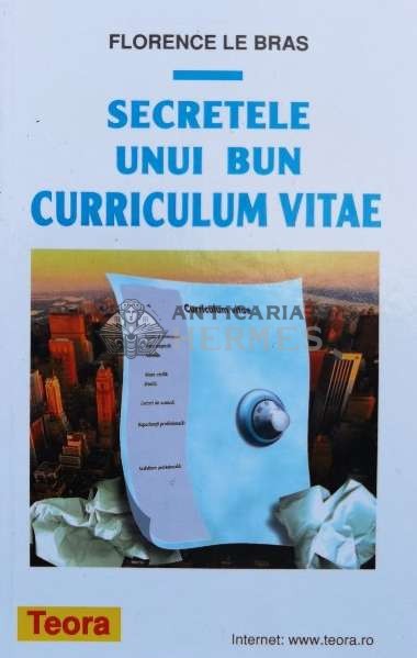 Secretele unui bun curriculum vitae - Florence Le Bras (L75)