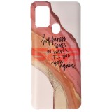 Husă Samsung Galaxy A21s, TPU Matte, Design 04, IMD