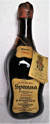 Z 3 -RARITATE vin NEGRU SPANNA, GATTINARA , recoltare 1966 CL 72 GR 13 foto