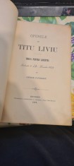 George Pavelescu Operele lui Titu Liviu Thesa pentru licentia sustinuta 1879 foto