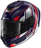 Casca Moto Shark Spartan RS Byhron Gri / Rosu / Albastru Navy Marimea XL HE8110E-BWU-XL