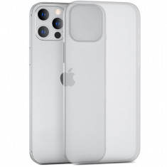 Husa TPU Tech-Protect UltraSlim pentru Apple iPhone 12 / Apple iPhone 12 Pro, 0.4mm, Matte, Transparenta