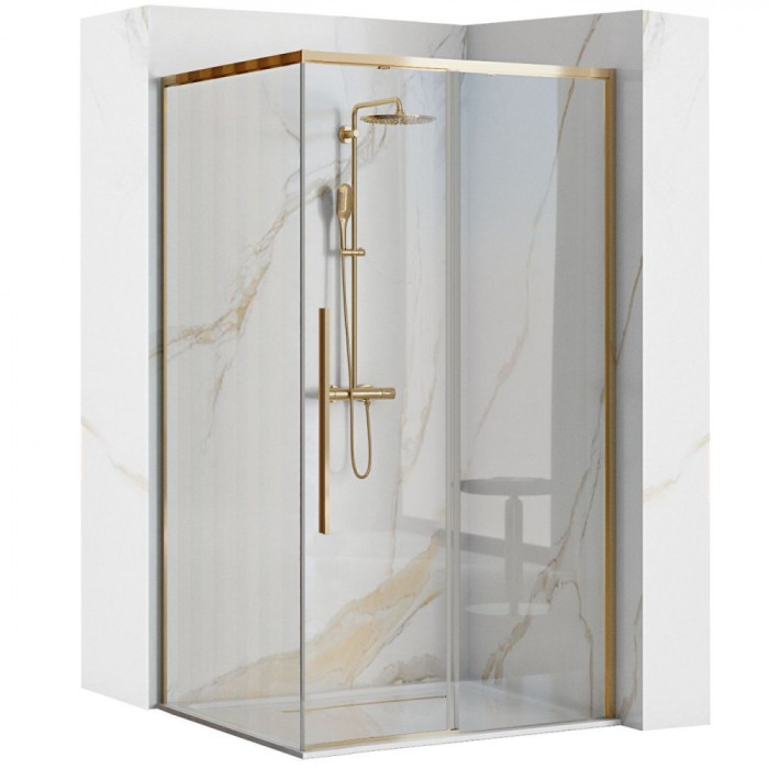 Cabina de dus SOLAR GOLD 90x90 cm