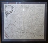 Harta veche, Regatul Ungariei, gravura 1751