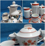 Vintage anii 70 Portelan Made Romania Cafea Ceai ...