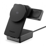 Incarcator Retea Wireless Spigen EF323MQ Essential 3in1, 25W, Negru ACH10398