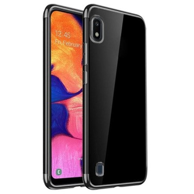 Husa SAMSUNG Galaxy A10 - Plating Soft (Negru) foto