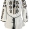 Bluza tip ie dama R24, alb/bej , marimea 2XL