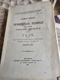 Tratamentul chirurgical al Diformitatilor Piciorului consecutive paraliziei infantile. Teza pentru Doctorat in medicina si chirurgie 4 Martie 1913 - D