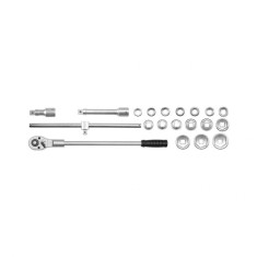 Trusă tubulare + antrenor 3/4&quot;, 20 piese Yato YT-1335