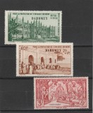 Dahomey , Colonii franceze 1942 - Omnibuse , Ajutorul pentru copii , serie 3 valori, dantelate , MNH , Mi.156-158, Militar, Nestampilat