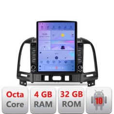 Navigatie HHyundai Santa Fe 2007-2012 G-008 ecran tip TESLA 9.7&quot; cu Android Radio Bluetooth Internet GPS WIFI 4+32GB DS CarStore Technology