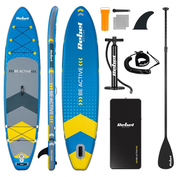 Placa Gonflabila Stand Up Paddle SUP Rebele Active, libertate pe apa, aventura in fiecare zi