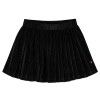 Fusta plisată pentru copii cu lurex, negru, 104, vidaXL