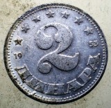 1.651 YUGOSLAVIA JUGOSLAVIA IUGOSLAVIA 2 DINARA DINARI 1953