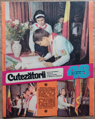 Revista Cutezatorii 25 noiembrie 1976, BD Detasamentul Erou ep. 6 foto