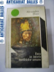Eseu in istoria modelelor umane -Alexandru DUTU foto