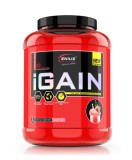 Pudra proteica cu aroma de capsuni iGain, 2750g, Genius Nutrition