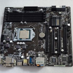 Placa de baza ASROCK B85M Pro4, LGA1150 + procesor I3 4130