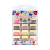Set 12 bucati gel color cu sclipici