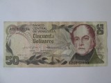 Venezuela 50 Bolivares 1981,vedeti foto